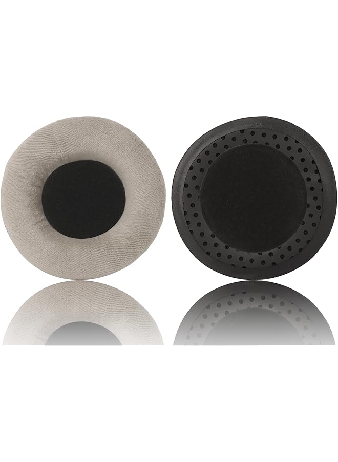 erorex Soft Velvet Dt 770 Pro Ear Pads Replacement Pro M Replacement Ear Cushion Cups Reolacement For Beyerdynamic Dt990 Dt880 Dt770 Pro Headphones Velvet Gray - Image 3