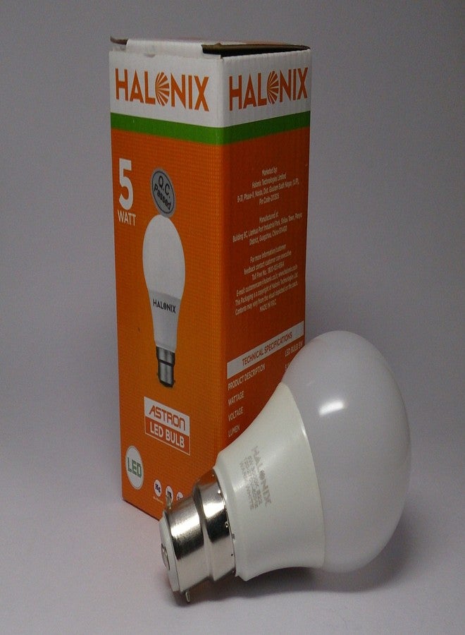 Halonix Astron Base B22 5-Watt LED Bulb (Cool Day Light) - Image 1