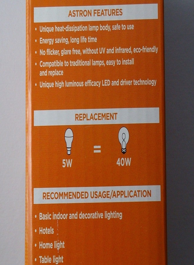 Halonix Astron Base B22 5-Watt LED Bulb (Cool Day Light) - Image 2