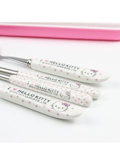 Generic Cute Cartoon Children's Tableware Student Portable Food Grade 304 Stainless Steel Tableware Spoon Fork Chopsticks Set-Specifications:The Great Unicorn  - Image 4