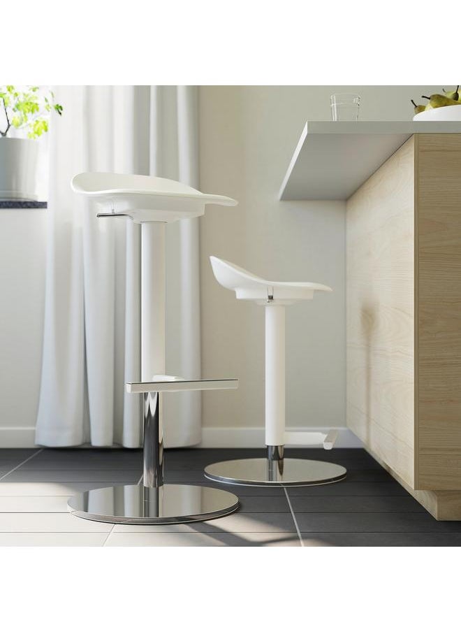 Bar Stool, White, 76 Cm - pzsku/Z78A95E8F9E92EEB786D4Z/45/_/1732971112/74005e9c-6bb9-44b3-a06c-34e111a86013