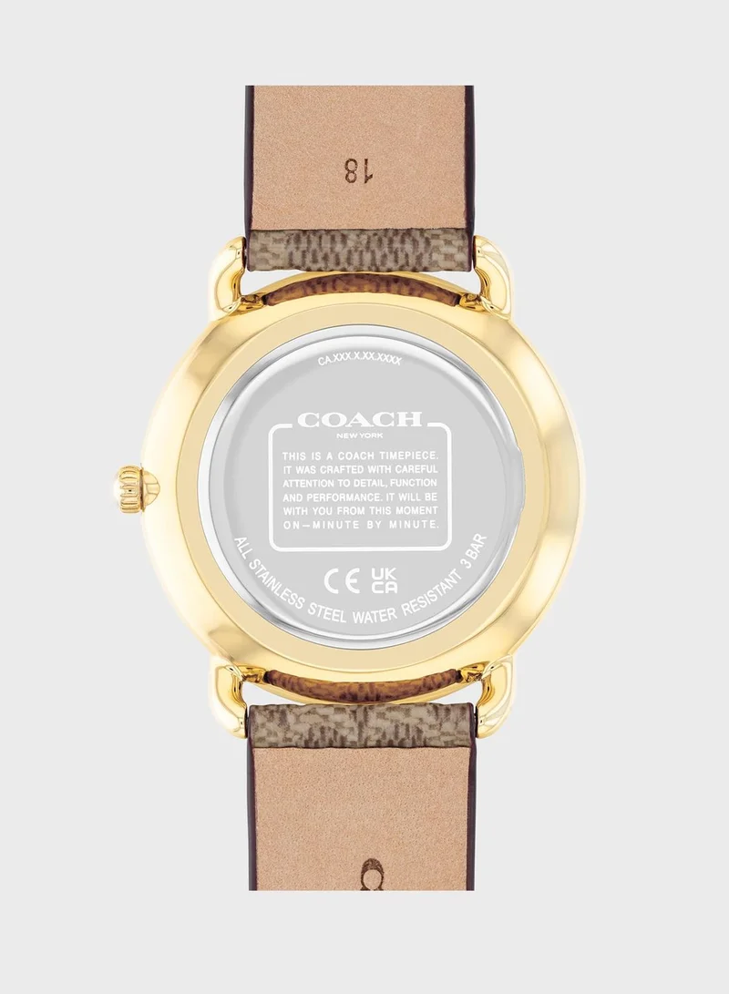 COACH Elliot Analog Watch