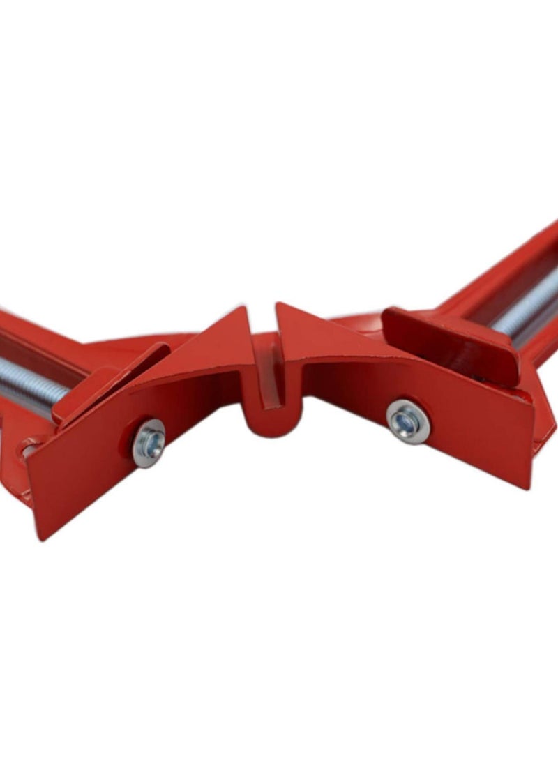 GGOOT Hardware Tools Right Angle Clip Right Angle Fixed Reinforced 90° Right Angle Clamp DIY Glass Fish Tank Quick Fixing Clip Picture Frame Clip Wood Frame Clip 2pcs  - Image 2