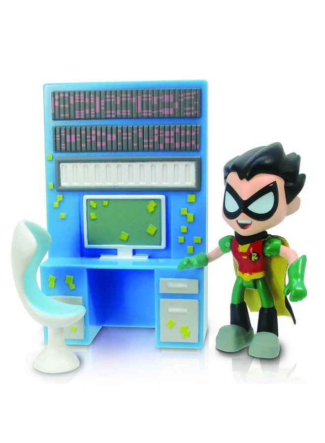 Teen Titans Go! تين تايتنز غو 2.75" روبن مع مكتب - Image 1