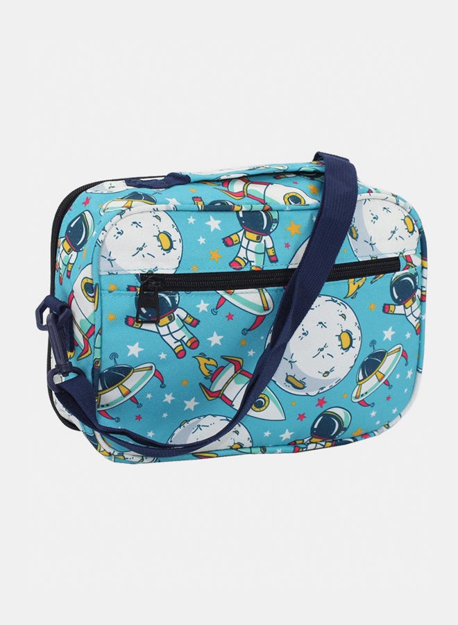 CUBS Junior Student Backpack Blue universe Lunch bag - Image 2