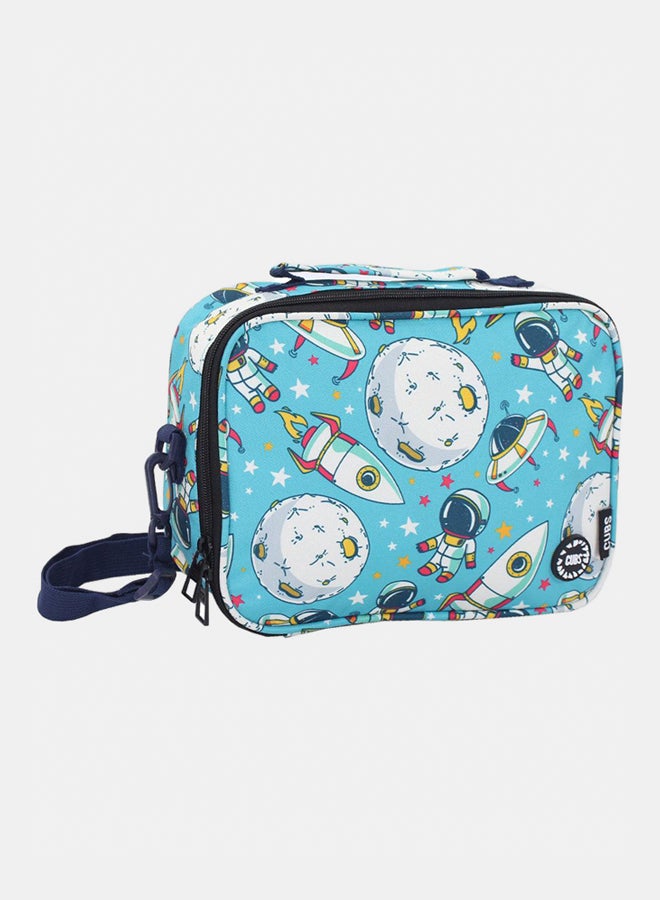 CUBS Junior Student Backpack Blue universe Lunch bag - Image 1