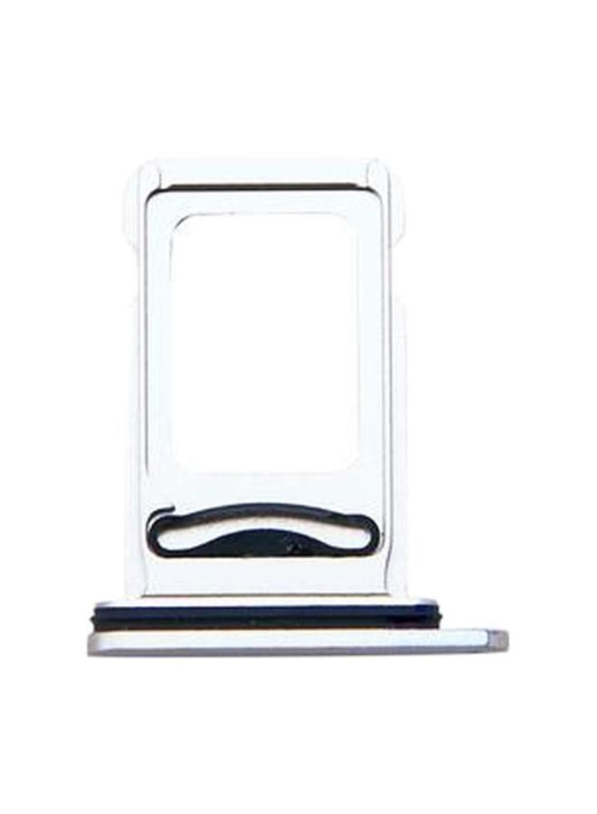 SIM+SIM Card Tray for iPhone 13 Pro Max(Silver) - Image 1