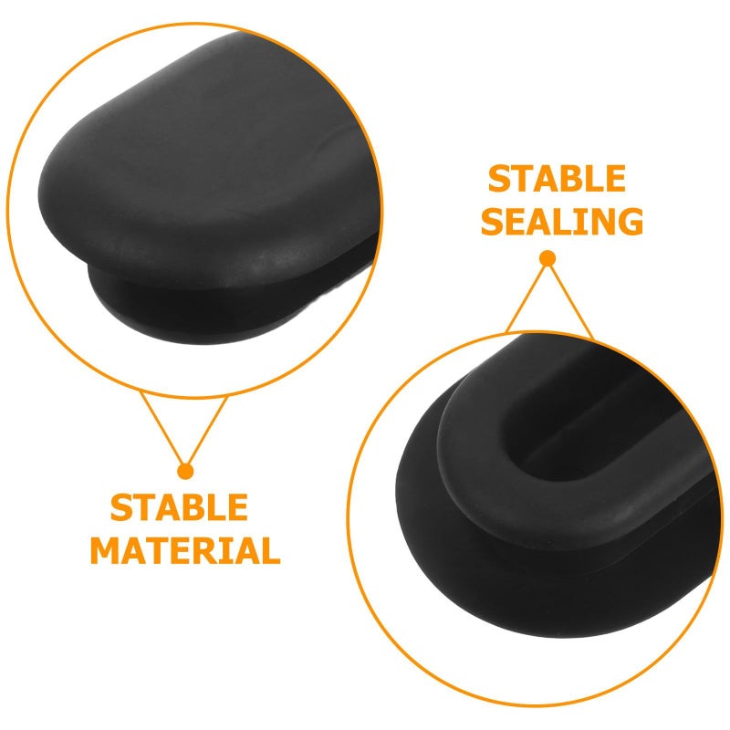 20 Pcs Car Door Hole Plugs Dustproof Rubber Grommets For Vehicle Chassis Protection Replacement Parts Black - Image 4
