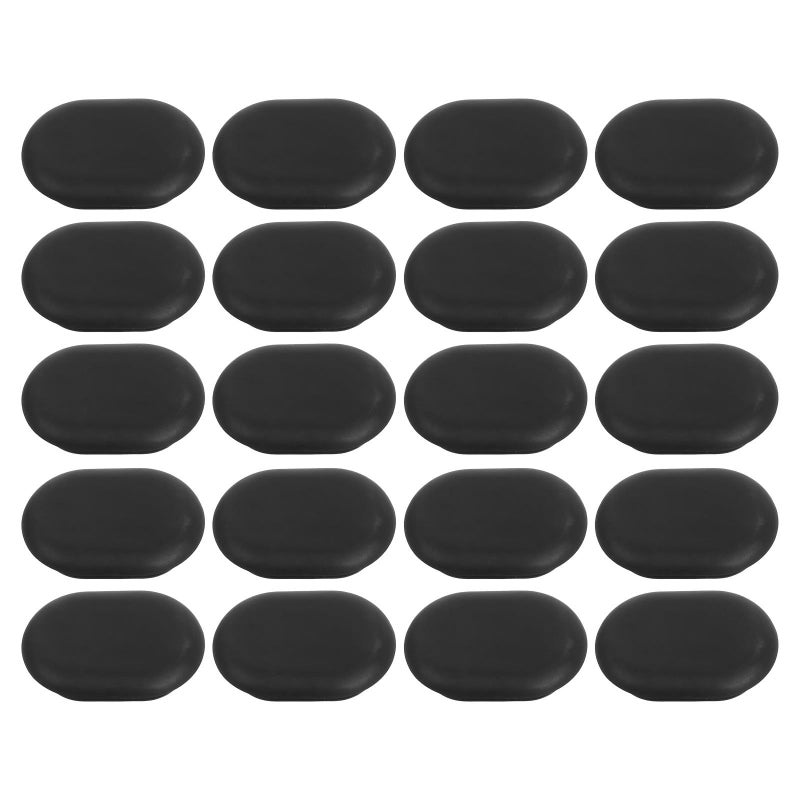 20 Pcs Car Door Hole Plugs Dustproof Rubber Grommets For Vehicle Chassis Protection Replacement Parts Black - Image 2
