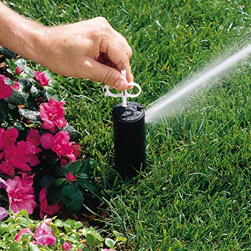 Hunter PGP Nozzle Kit, OEM Replacement for PGP ADJ Sprinklers, 8 Spray Nozzles with Adjustment Tool and Retainer Screw, Easy Install, Lawn Irrigation Accessory, Blue - Image 3