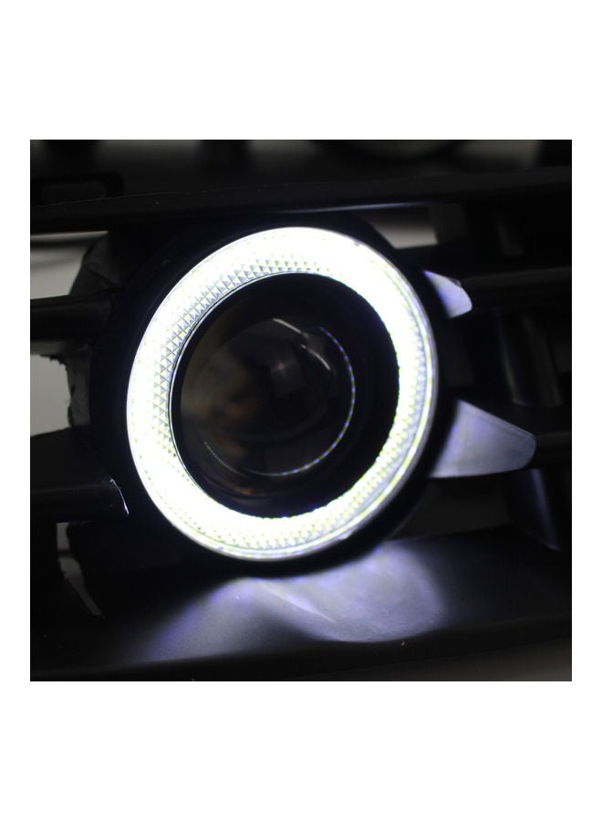 Loquat 2-Piece Fog Light LED Front Bumper Grille - Image 4