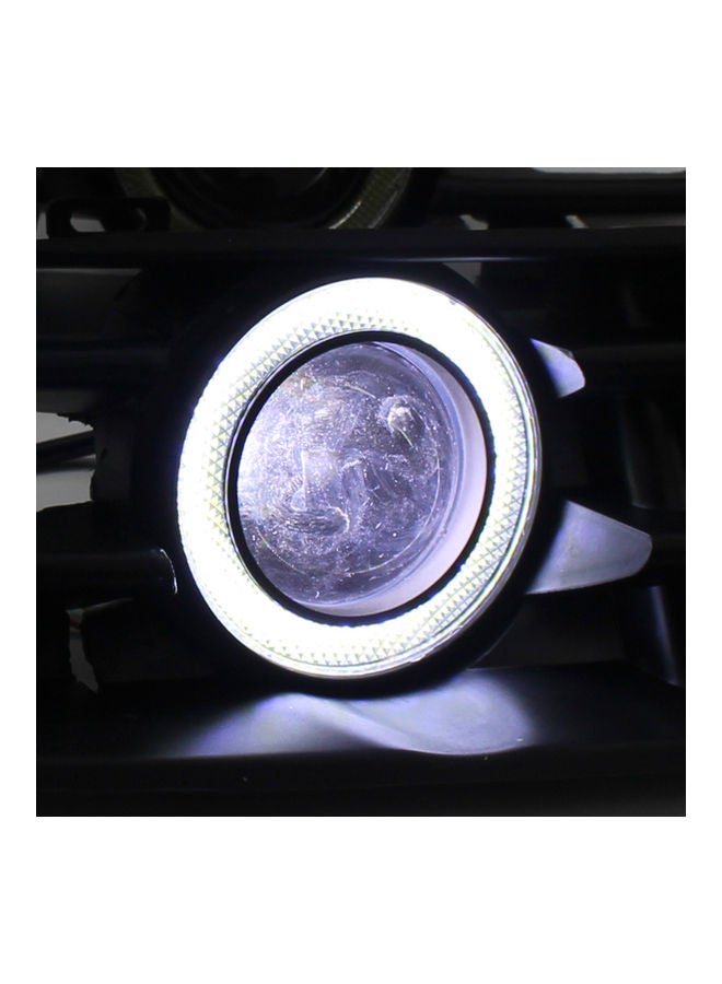 Loquat 2-Piece Fog Light LED Front Bumper Grille - Image 5