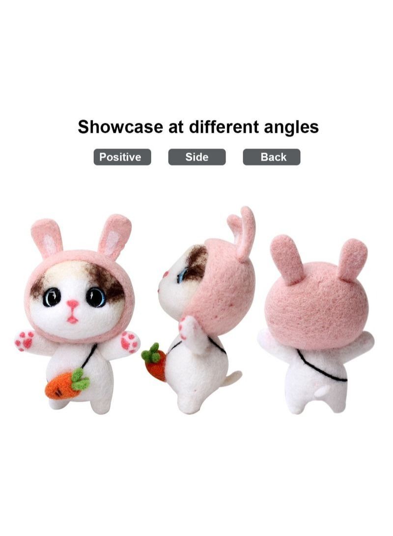 NIBEMINENT DIY Cat Felt Poke Poke 1 Set - Image 3