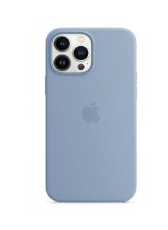 Protective Soft Silicone Case Cover for iPhone 13 Pro Light Blue