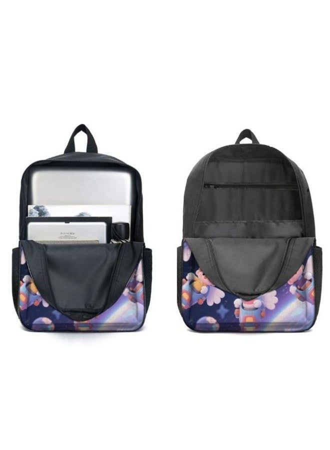 Bright Li Fire Cartoon bag three-piece set, easy to deal with various occasions (available for students, children, friends on outings, mountain climbing, schooling, etc.) | Shoulders + handbags + stationery bags | Back to school season/festival gifts - 114 - Image 4