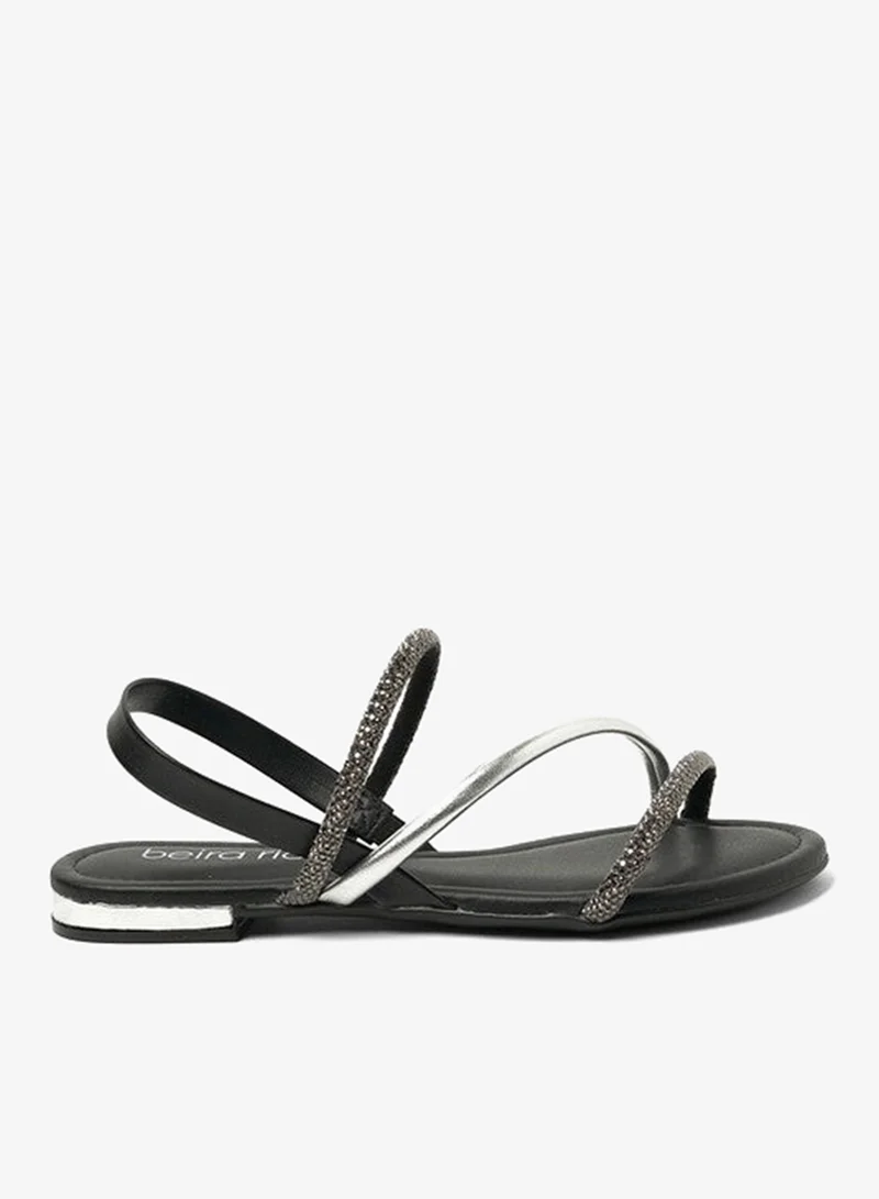 بيرا ريو صنادل بيرا ريو نسائية بحزام خلفي أسود