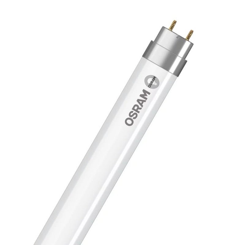 ST8E-EM Substitube Eco T8 9W 3000K G13 LED مصباح أنبوبي لإضاءة المكاتب، هيكل من الألومنيوم + PC، أبيض دافئ، موفر للطاقة وخالي من الوميض - Image 2