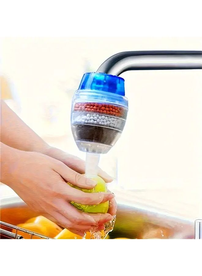Green 5 Layer Activated Carbon Faucet Filter For 1 6 2 3Cm Outlet - Image 5