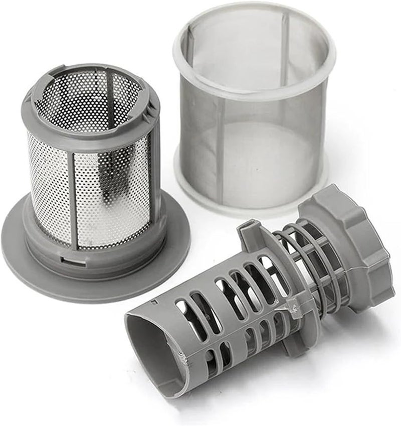Universal Dishwasher Mesh Filter Set Grey Replacement For Kitchen Cleaning Machine - Image 3
