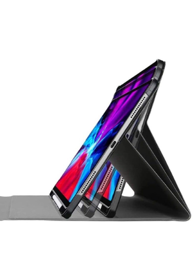 Raxoom Galaxy Tab S8+, S7 FE, S7+ Case with Keyboard, Wireless Detachable, Type-C Rechargeable, PU Leather Stand Cover, Case with Keyboard for Tab S7 Plus 12.4" 2020, Tab S7 FE 2021, Tab S8 Plus 2022 - Image 3