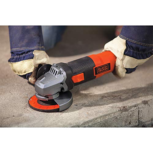 BLACK+DECKER Angle Grinder Tool, 4-1/2-Inch, 6.5-Amp (BDEG400) - Image 5