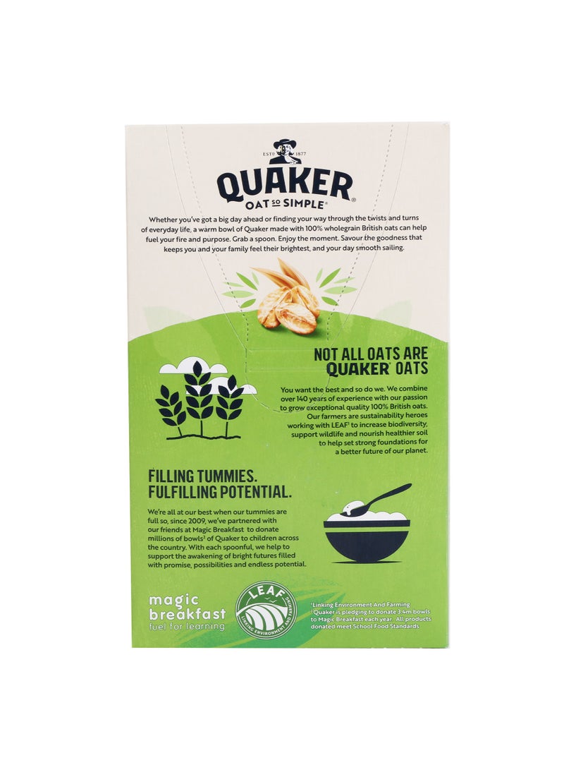 Quaker Oat So Simple Apple & Blueberry Porridge (10 Sachets) 360g - Image 4