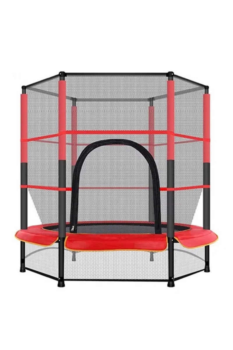 REXA 5.5-Foot Red Jumping Trampoline for Kids - Image 1