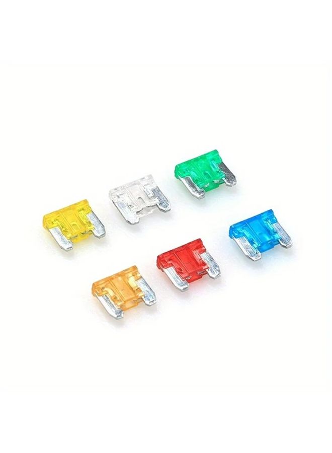 24Pcs Micro Mini Low Profile Blade Fuse Kit Compatible With Auto Car Truck Motorcycle 5A 10A 15A 20A Mixed Assortment - Image 1