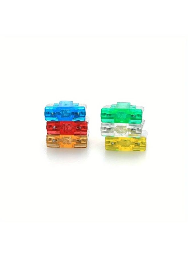 24Pcs Micro Mini Low Profile Blade Fuse Kit Compatible With Auto Car Truck Motorcycle 5A 10A 15A 20A Mixed Assortment - Image 4