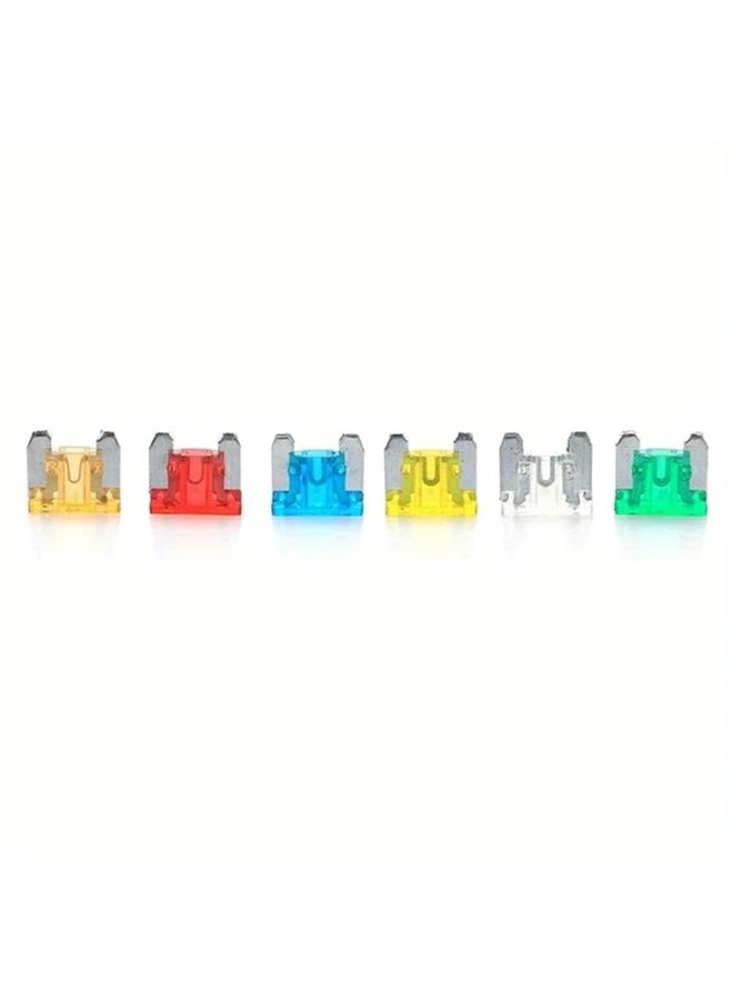 24Pcs Micro Mini Low Profile Blade Fuse Kit Compatible With Auto Car Truck Motorcycle 5A 10A 15A 20A Mixed Assortment - Image 2