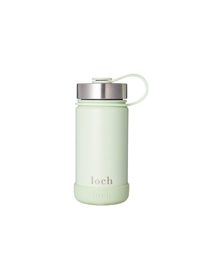 Loch 420ml (14 Oz) Monochrome Water Bottle Matcha Mint - Image 3