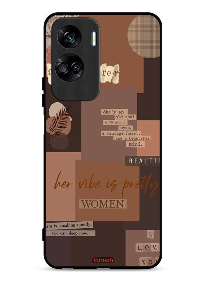 Tolwak Honor 90 Lite 5G Protective Case Cover Adventurer Women  - Image 1