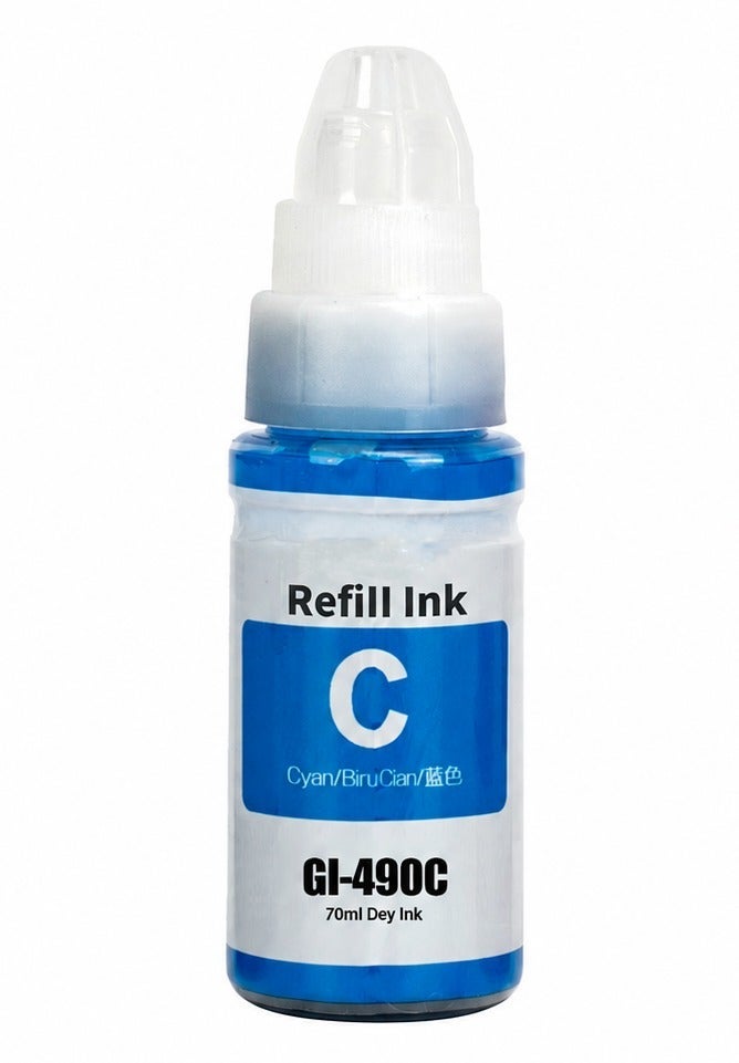 نيكس نوفا NexNova® ink Set for Canon 490 5-Pack Black*2 Cyan Magenta Yellow for GI 490 for PIXMA G3400 G2400 G1400 G4400 G1411 G2411 G3411 G4411 G4410 G3410 - Image 3