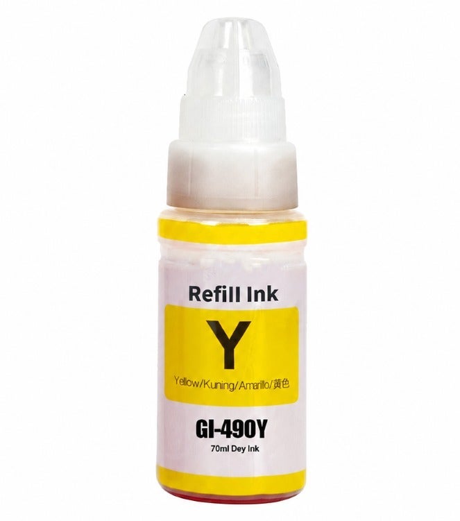 نيكس نوفا NexNova® ink Set for Canon 490 5-Pack Black*2 Cyan Magenta Yellow for GI 490 for PIXMA G3400 G2400 G1400 G4400 G1411 G2411 G3411 G4411 G4410 G3410 - Image 5