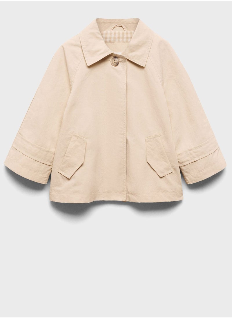 MANGO - Kids Essential Jacket - Image 1