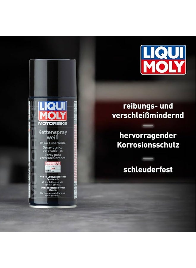 Liqui Moly Motorbike Chain Spray WHITE - 400ml [1591] - Image 2