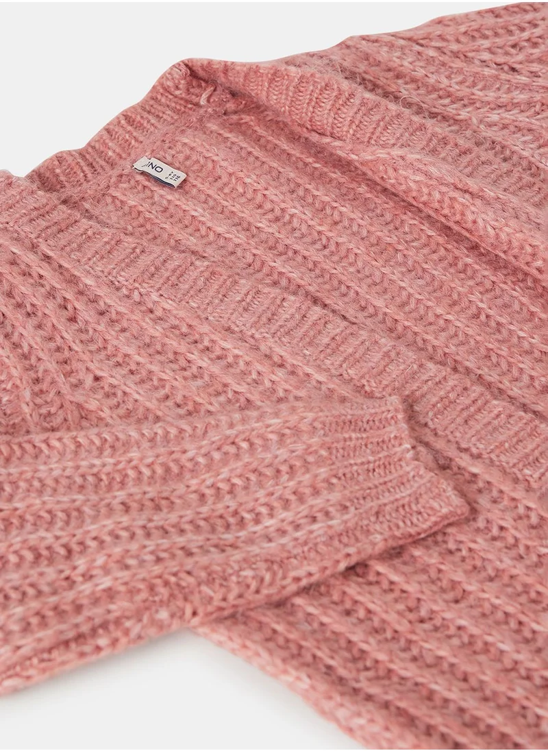 only_kids Kids Knit Long Sleeve Cardigan