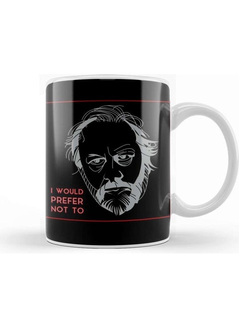 Print Shop Žižek I Would Prefer Not To V3 Mug Porcelain