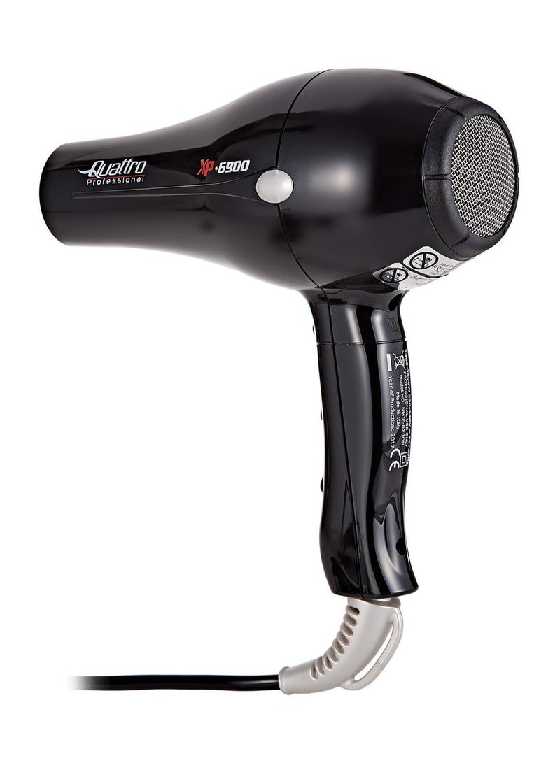 كواترو مجفف الشعر كواترو بروفيشنال XP 6900-أسود - Image 2