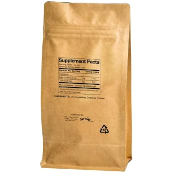 Jovvily Microcrystalline Cellulose Powder - 1 lb - Fiber Supplement - Binding Agent - Image 2