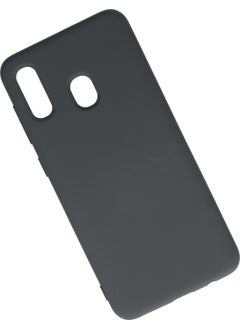 HappyCase Samsung Galaxy A20 Case Nano Velvet Silicone Inside - Gray  - Image 3