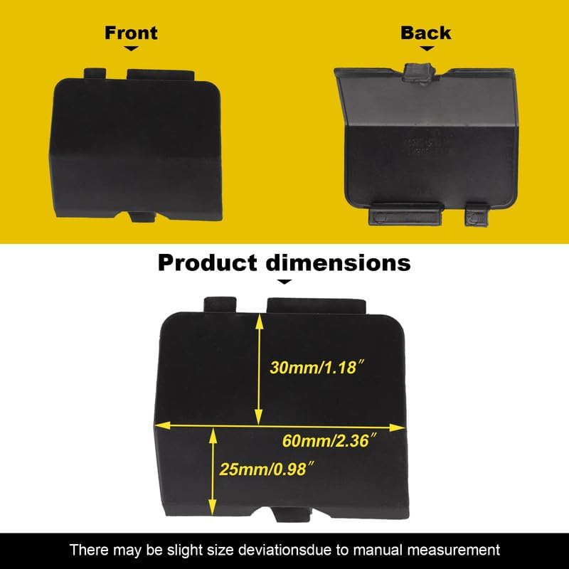 Goholy Car Rear Bumper Tow Hook Cover for Mazda 6 Atenza - Image 5