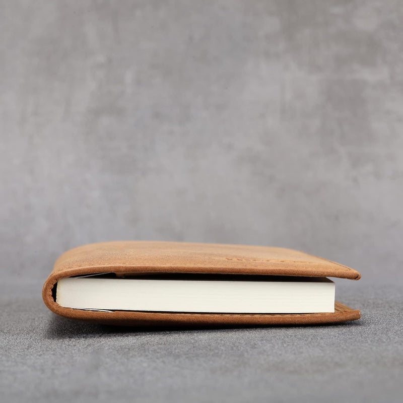 HISCOW Minimalist Checkbook Cover - Full Grain Leather - Image 2