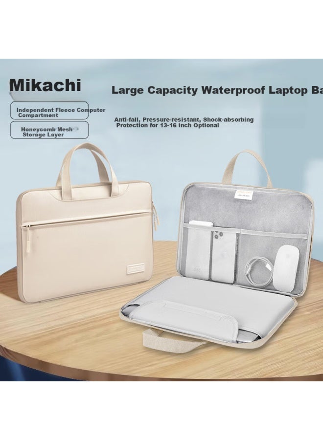 Brinch Fully Open Laptop Bag 14-inch Business Commute Handbag For Men And Women, Compatible With Huawei And Apple Notebooks - Image 1