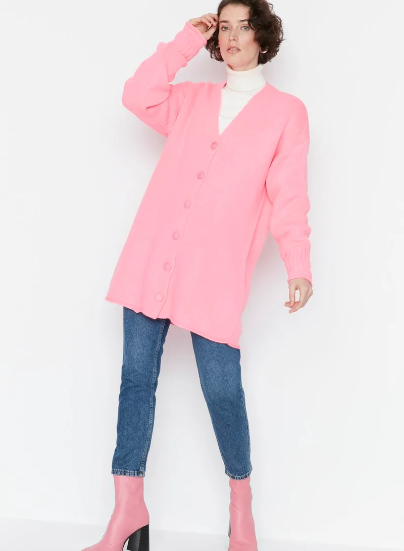 trendyol Longline Knitted Cardigan
