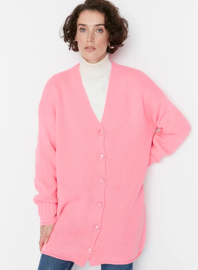 trendyol Longline Knitted Cardigan