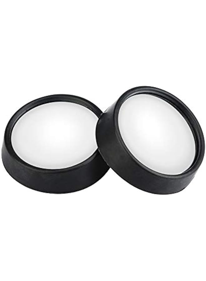 Generic Blind Spot Mirrors For Cars Waterproof 360°Rotatable Convex Rear View Mirror For Universal Cars -2 Pieces 