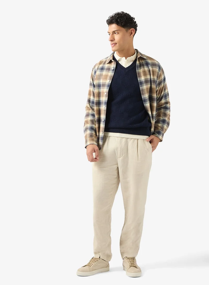 Robert Wood  Casual V Neck Pullover Sweater for Men | Best Price UAE