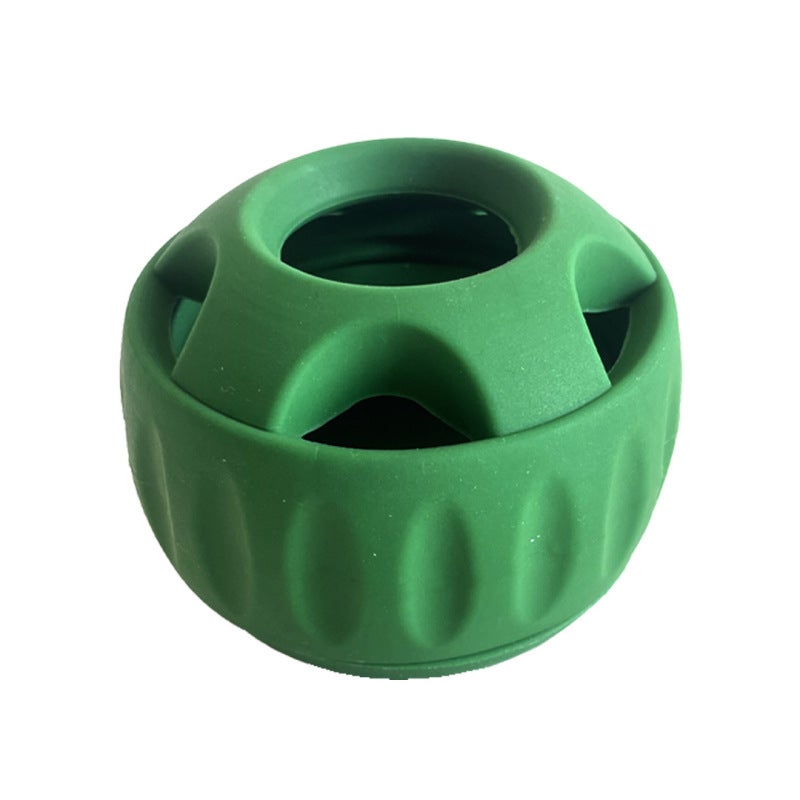 Cross-Border Export Picupsicle Dog Silicone Slow Feeder Leakage Licking Fengrong Toy Ball Tray Grinding Tool(Slow Food Ball [Green]) - Image 1