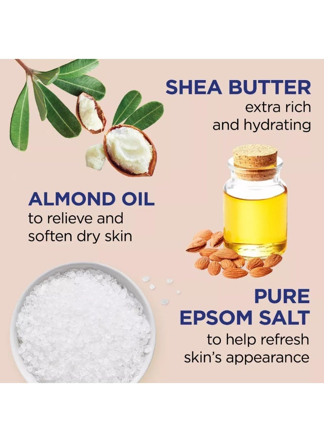Dr Teal's Foaming Bath with Pure Epsom Salt Shea Butter & Almond Oil, Body Wash- 34 fl oz - Image 5